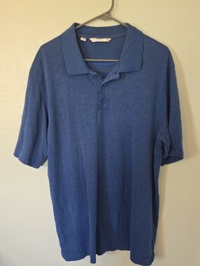Cutter & Buck | Blue Short Sleeve Polo Shirt Size XL